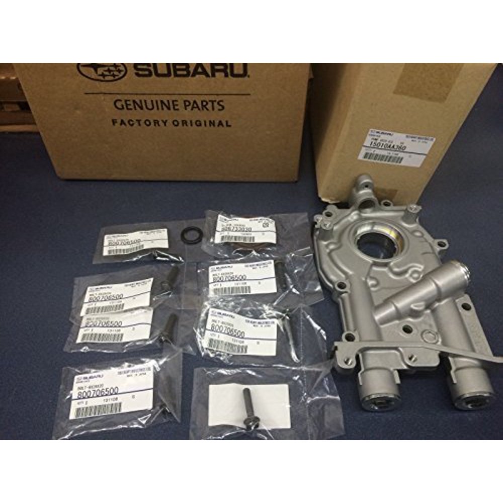 Genuine Subaru 11mm 25L Oil Pump w/Bolts & Seals WRX STi Turbo Oem