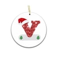 thumbnail image 1 of Fiudx Adornos Navideños con Letras, Decoraciones Personalizadas Diy, Diseño Acrílico Festivo, Símbolos Navideños Clásicos, Decoración Navideña para El Hogar y La Oficina, Tamaño de 8 Cm, Juego de 1 P, 1 of 2
