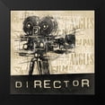 thumbnail image 2 of OnRei 15x15 Black Modern Framed Museum Art Print Titled - Director, 2 of 5