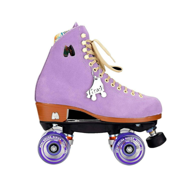 Roller skate accessories skate charm - Suede Flower Purple