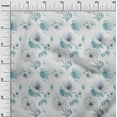 thumbnail image 2 of oneOone Cotton Cambric Light Gray Fabric Florals Diy Clothing Quilting Fabric Print Fabric By Yard 56 Inch Wide-CN0, 2 of 4