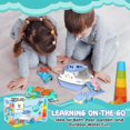 thumbnail image 5 of UTOYZ Ferry Fun and Friends Bath Toy Play Set for Toddlers 12 Months and up, 15 Piece, 5 of 7