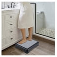 thumbnail image 7 of Step Stool, Non-Slip Mobility Step Platform, Safety Riser Step Stools for Seniors & Adults, 420Lbs acity, Indoor/Outdoor Half Step for Stairs, Cars, Bed, Chair, Bathtub Gray, 7 of 7