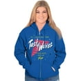 thumbnail image 4 of Tasty Waves Retro 80s Surf Movie Tee Zip Up Hoodie Men's Women's Brisco Brands X, 4 of 6