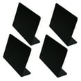 thumbnail image 5 of GOOHOCHY 4pcs Acrylic Small Blackboard Desktop Chalkboard Message Display Board for Wedding Party (Black), 5 of 8