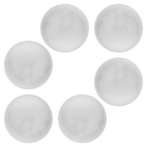 Homoyoyo 6-Pack Outdoor Stainless Steel Gazing Globe Set, Decorative Garden Reflection with Plated Finish