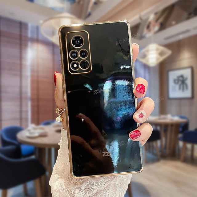 Funda cuadrada chapada de lujo para Xiaomi Redmi Note 11 Pro 5g 11 s Note11 S 11pro 10 4g 9 8t, soporte de anillo, cubierta de silicona