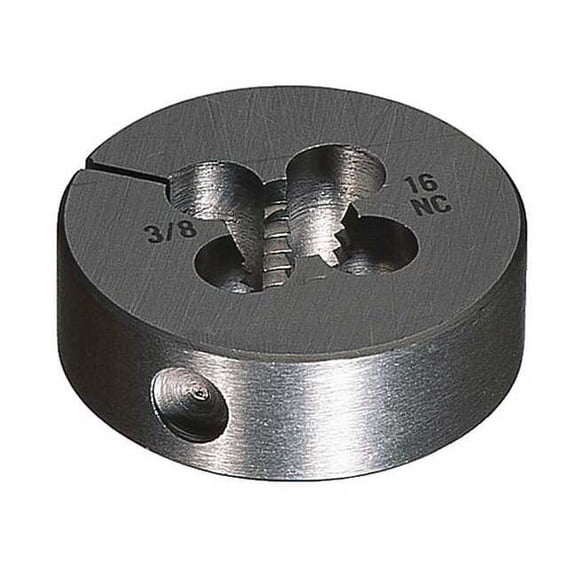 Cle-Line Round Threading Die,3/8"-24,HSS C65856