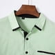 thumbnail image 4 of Blusa y camisa de manga larga con cuello vuelto para hombre, blusa informal de moda con cuello vuelto, camisa transpirable de manga larga, blusa para hombre, 4 of 8