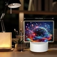 thumbnail image 6 of Fotbe Outer Space Floating Numbers And Letters Pattern Acrylic Night Light Gift with 3 Color ModesTouch-Sensitive LED Lamp Perfect Gift for Mother's Day, Birthday, or Christmas, 6 of 9