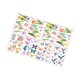 thumbnail image 2 of 8 hojas de pegatinas para ventanas, pegatinas de pared, flores, pájaros, mariposas, pegatinas decorativas para ventanas para decoración de vidrio, 2 of 9