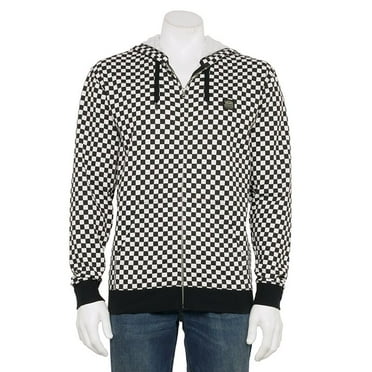 Men's Vans Zip Front Hoodie, Size: XXL, Black