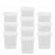 thumbnail image 1 of ColoMX 10pcs recipientes de helado soporte de almacenamiento de helados pequeños tanque de helado con tapa, 1 of 8