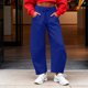 thumbnail image 2 of RKSTN Wide Leg Sweatpants Women Plus Size Baggy High Waist Straight Leg Athletic Jogger Pant Running Gym Fitness Sport Pant Sweatpant Elastic Waist Barrel Trouses, 2 of 10