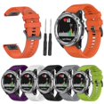 thumbnail image 2 of Replacement Strap For Garmin Fenix 5s Plus 6s Pro, Silicone 20mm Smartwatch Wristband, 2 of 3