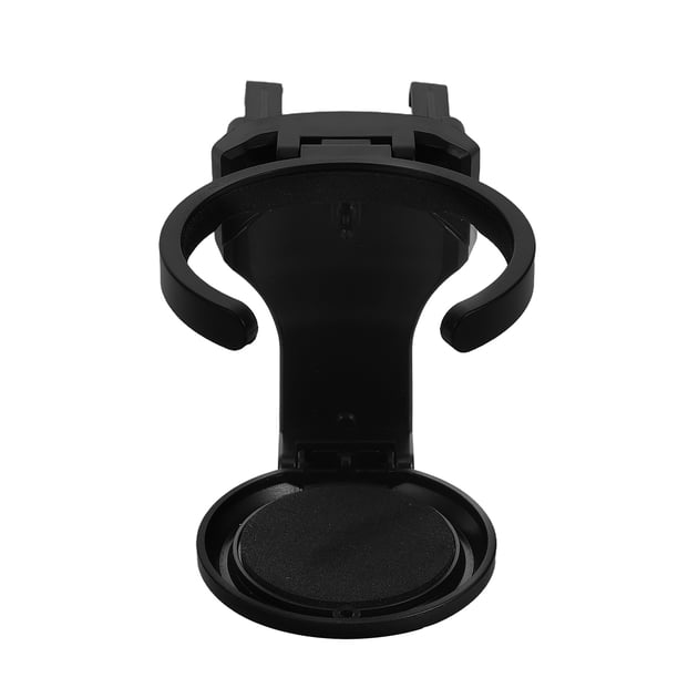 ADDHAT Portavasos Multifuncional Para Ventilación De Auto En Plástico ABS Resistente Y Color Negro