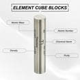 thumbnail image 3 of Uxcell Titanium Cube, 0.4x2" Ti Density Stick High Density Element Rod Unique Metal Cube Periodic Table of Elements Collections Lab Experiment Teacher Scientific Classes, Square, 3 of 6