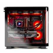 Skytech King 95 Gaming PC Desktop AMD Ryzen 7 9800X3D NVIDIA GeForce RTX 5080 4TB Gen4 NVMe SSD 64GB DDR5 RAM, AIO Liquid Cooling Windows 11