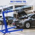 thumbnail image 4 of GARVEE 2 Ton (4000LBS) Heavy Duty Engine Load Leveler,Ball Bearing,2 Chains & Adjustable Handle,Engine Hoist Shop Crane Accessory,Blue, 4 of 4
