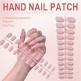 thumbnail image 2 of RAGUPEL 24Pcs Glue on Nails for Women,Pink Short Nails,Matte Surface Nail Tips Square,Cute Nails for Daily Life,Style3, 2 of 7