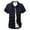 j-Navy154, variant on LIIPEE Men Shirts Casual Summer Fashion Solid Color Short Sleeve Lapel Cargo Shirt Male Slim Fit Buttons Pockets Tops Comfortable Breathable Soft Daily Shirts,Army Green,L