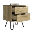 thumbnail image 3 of Light Oak - Colored Nightstand for a Warm Vibe - Create a Cozy Bedroom Atmosphere, 3 of 4