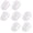 Clear*2, variant on 4 Pcs Silicone Finger Guards, Rubber Thimble - Thimbles for Hand Sewing with Finger Protection, Durable Rubber Finger Tips for Quilting, Knitting, Embroidery, Paperwork & Crafts