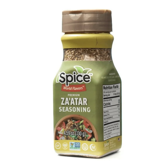 iSpice | Zaatar Seasoning | 4.59 oz | Mixed Spice  Seasoning | Halal | Kosher | Non GMO