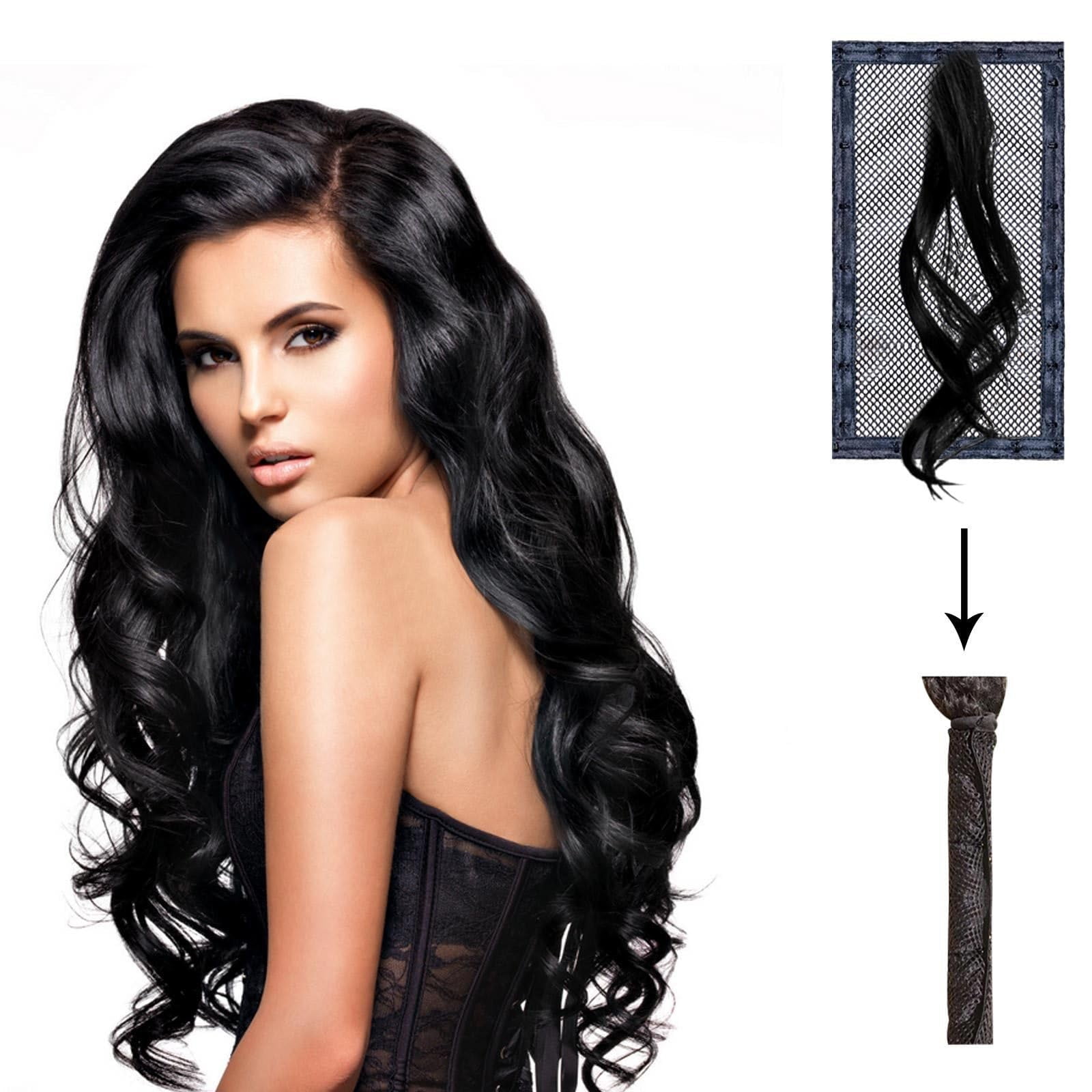 MODANU Length N Lock Hair Stretcher, Length and Lock Hair Stretcher for Curly Hair, Curly Hair Net Stretcher Mesh, Mesh Ringlets for Curly Hair, Hair Drying Stretcher Tool for Women and Girls