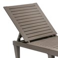 thumbnail image 6 of Dextrus 2 Pcs Outdoor Lounge Chairs, Adjustable Backrest Loungers for Patio & Poolside - Sturdy, Easy Assembly, Waterproof & Lightweight, Supports up to 265lbs (Taupe), 6 of 7