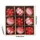 thumbnail image 4 of Fiudx Liquidación de ahorros de verano Bolas de Navidad, 9 piezas, adornos decorativos para árbol de Navidad, decoración de corona navideña, 4 of 6