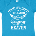 thumbnail image 4 of Inktastic Handpicked for Earth by My Granny in Heaven with Angel Wings Boys or Girls Baby Bodysuit, 4 of 5