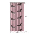 thumbnail image 5 of Cute Cartoon Dachshund Shower Curtain 36"x72" ,Bathroom Decorative Shower Curtains Set with 12 Hooks,Modern Waterproof Washable Shower Curtain, 5 of 6
