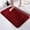 WineRed, variant on Fmbmuo Bathroom Rugs Rectangle Flat Pile Machine Washable Modern Bath Mats for Bathroom 100%Polyester 16x24in Chocolate