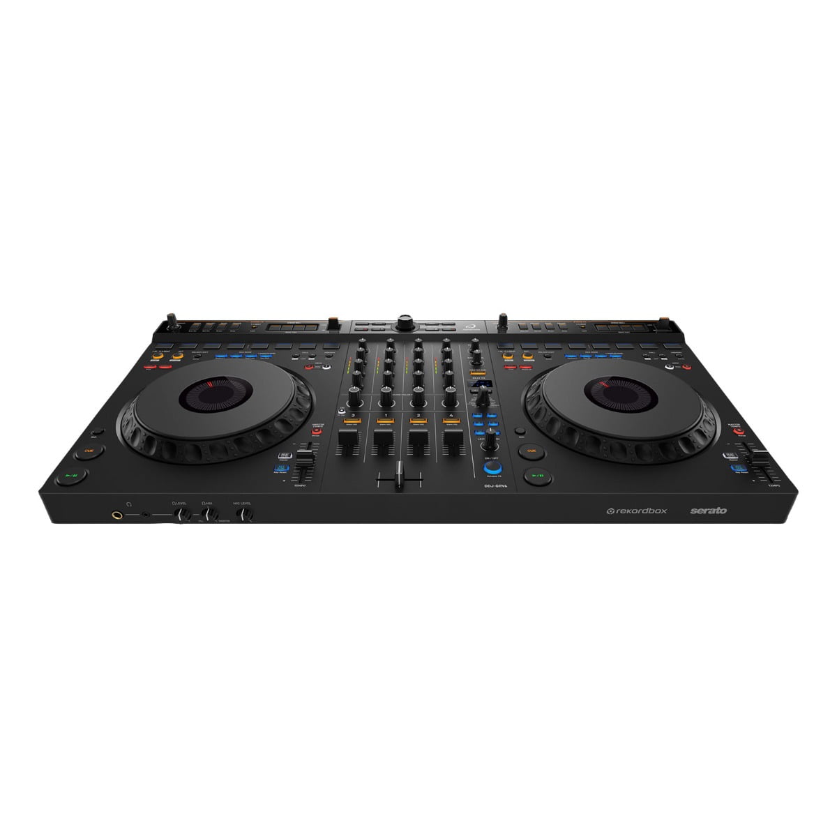 AlphaTheta DDJ-GRV6 4-Channel DJ Controller with Road Case Package