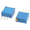 thumbnail image 1 of Unique Bargains 5 Pcs Potentiometer Trimmer Variable Resistor Resistive 3296 W502 5K Ohm, 1 of 2