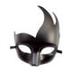 thumbnail image 4 of Máscara de media cara para cosplay, novedad, máscara de Halloween con curva de llama, máscara para ojos estilo B, 4 of 9