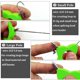thumbnail image 4 of Múltiple 4 En 1, Herramienta Extractora De Nudos De Pesca, Accesorios Para Aparejos De Pesca De Carpa Kearding OD012652-00, 4 of 6