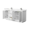 thumbnail image 6 of Wyndham Collection Wcf414172d-Vca-Unsmxx Strada 72" Free Standing Double Basin Vanity Set, 6 of 7