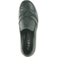 thumbnail image 3 of Kozi Soulier Mocassin Décontracté Confortable pour Femmes à Enfiler OY5317 avec Bout Rond et Goussets Doubles Noirs, 3 of 8
