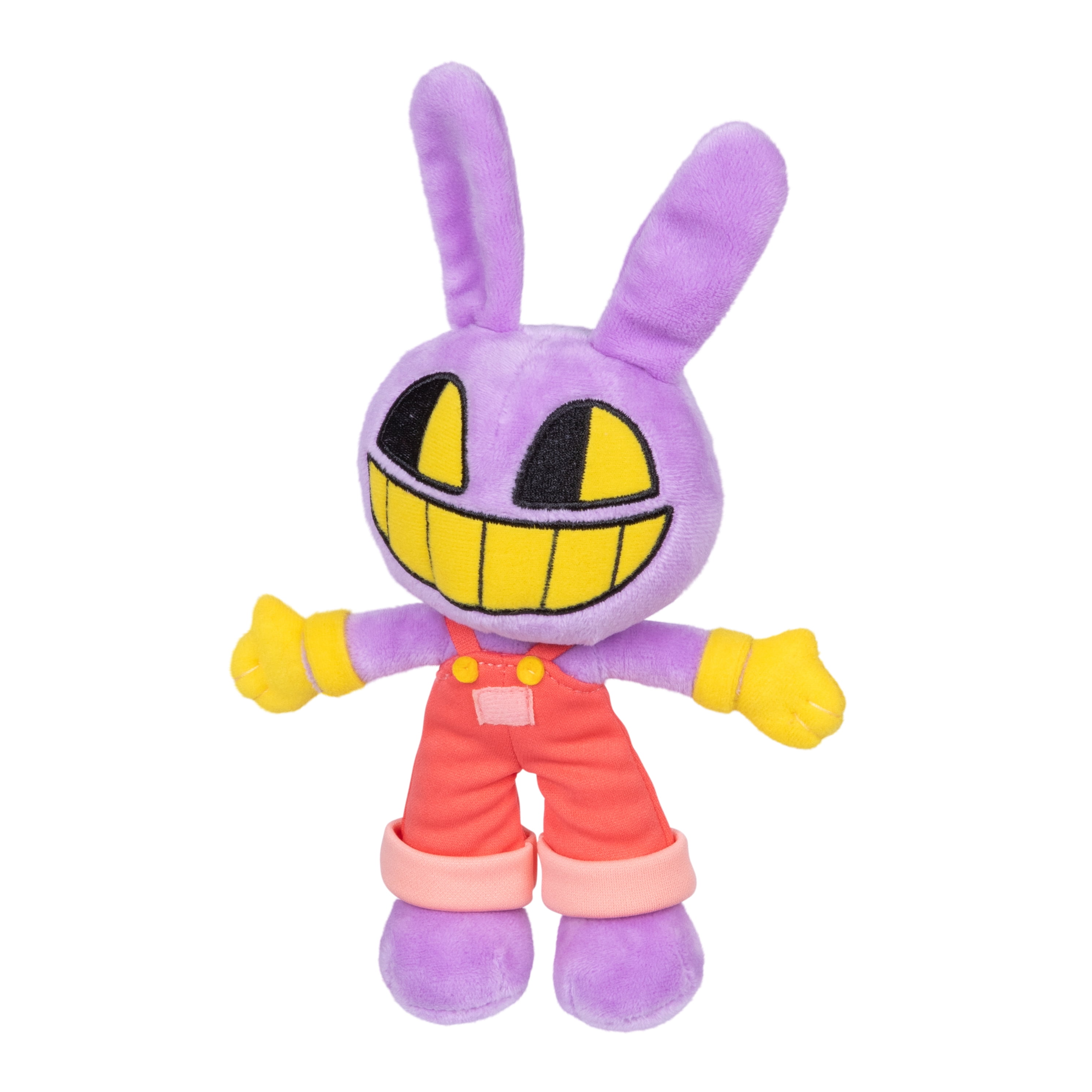 Amazing Digital Circus Deluxe Jax 8" Plush Figure, Collect Caine, Pomni, Kinger, Jax and Ragatha, Ages 4+