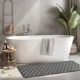 thumbnail image 2 of Gray and Black Checkerboard Pattern Kitchen Rug Mat,Kitchen Runner Rugs Non Skid Washable,Decorative Kitchen Floor Mats for Kitchen,Sink,Laundry,17"x47.2", 2 of 7