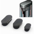 thumbnail image 4 of 20pcs Oval Plastic Furniture Leg Caps (15x30mm) for Chair & Trampoline, 4 of 5