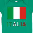 thumbnail image 4 of Inktastic Italy Flag & Italia Black Border Boys or Girls Baby Bodysuit, 4 of 5