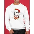 thumbnail image 2 of Cute Christmas Husky  Sweatshirt Men -Image by Shutterstock, Male x-Large, 2 of 4