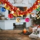 thumbnail image 4 of Christmas Decoration Rattan Flower Ribbon Mood Scene Arrangement Hanging Party Colorful Strip Top Creat Pendant, 4 of 7