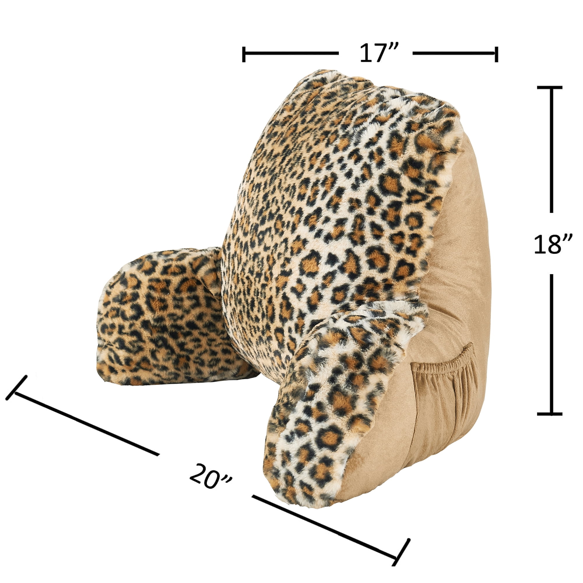 ABAKUHAUS Leopard-Druck Polster für