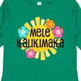 thumbnail image 4 of Inktastic Mele Kalikimaka Boys or Girls Long Sleeve Toddler T-Shirt, 4 of 5