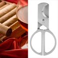 thumbnail image 2 of Tijeras para cigarros, bolsillo portátil de acero inoxidable, cortador de cigarros de doble hoja, cuchillo súper afilado, regalo de cumpleaños JM, 2 of 5