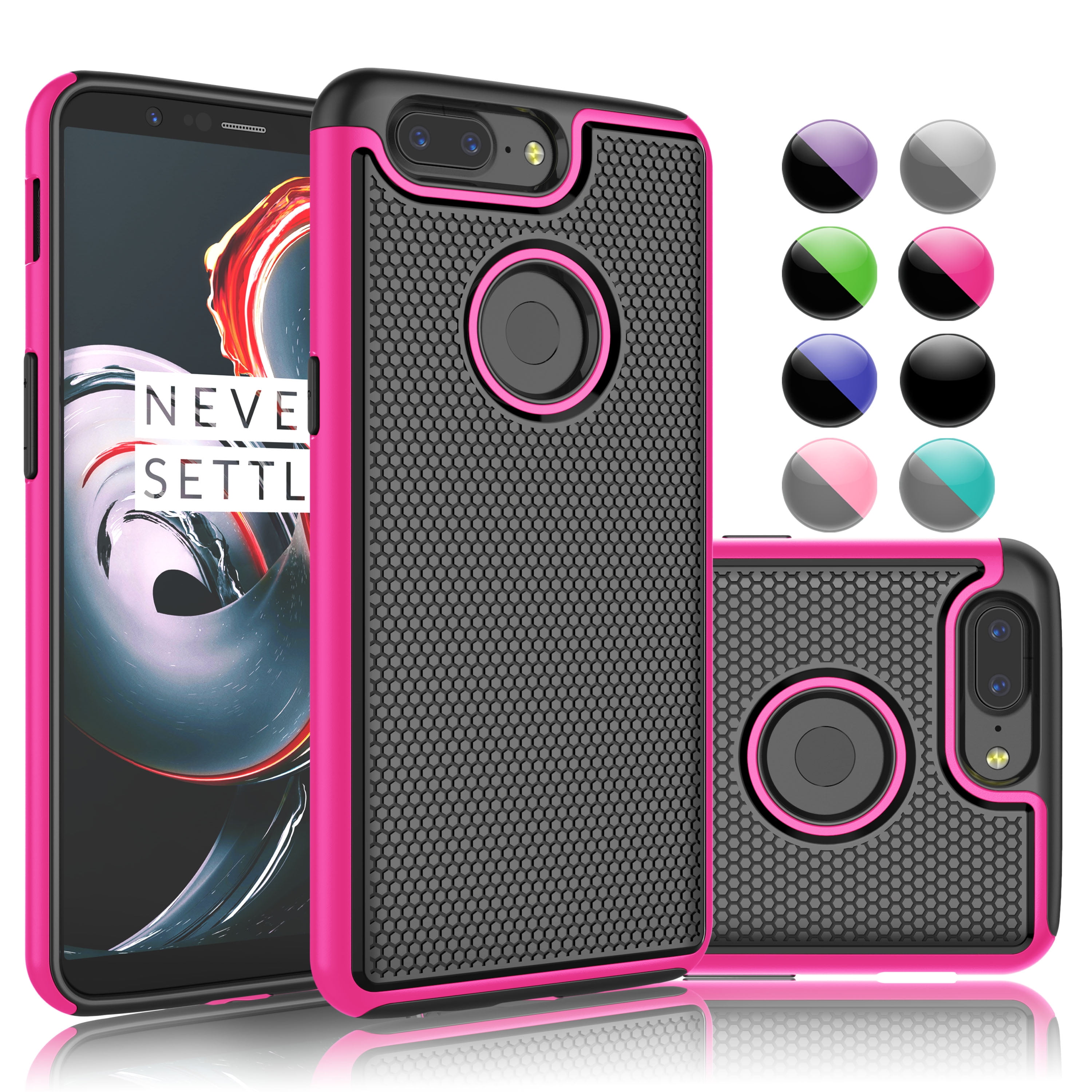 Oneplus 5T Case, Oneplus 5T Cute Case, Njjex Antifingerprint Fullbody